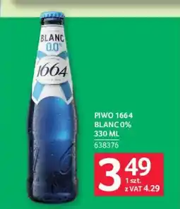 Selgros Piwo 1664 blanc 0% oferta