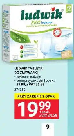 Selgros Ludwik tabletki do zmywarki oferta