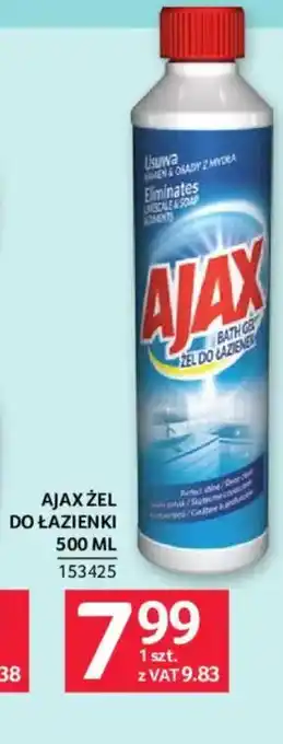 Selgros Ajax żel do łazienki oferta