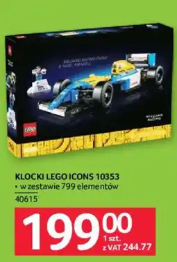 Selgros Klocki lego icons oferta