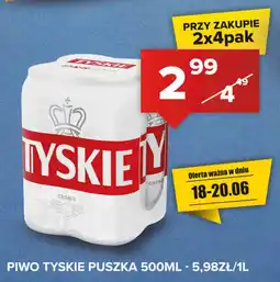 Spiżarnia Smakosza Piwo tyskie puszka oferta