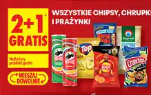 Biedronka Wszystkie chipsy, chrupki i prażynki oferta