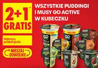 Biedronka Wszystkie puddingi i musy Go Active w kubeczku oferta