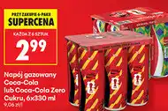 Biedronka Napój gazowany Coca-Cola lub Coca-Cola Zero Cukru oferta