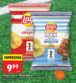 Biedronka Chipsy Lay's oferta