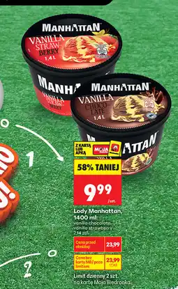 Biedronka Lody Manhattan oferta