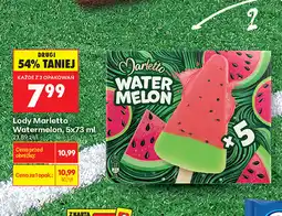 Biedronka Lody Marletto Watermelon oferta