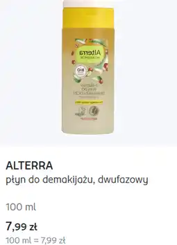 Rossmann ALTERRA płyn do demakijażu, dwufazowy oferta