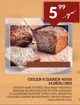 Spiżarnia Smakosza Chleb 6 ziaren oferta