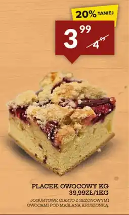 Spiżarnia Smakosza Placek owocowy oferta
