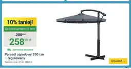 ERLI Parasol ogrodowy regulowany 350 cm oferta