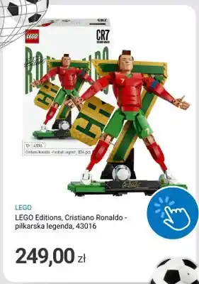 Klocki LEGO Editions Cristiano Ronaldo - piłkarska legenda 43016