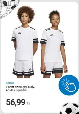 Smyk T-shirt dziecięcy Adidas Squadra biały oferta
