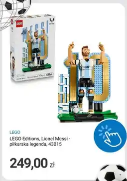 Smyk Klocki LEGO Editions Lionel Messi - piłkarska legenda 43015 oferta