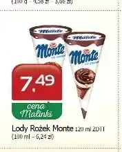 Malinka Market Lody rożek Monte Zott oferta