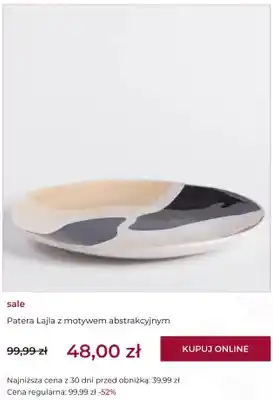 Patera Lajla z motywem abstrakcyjnym home&you