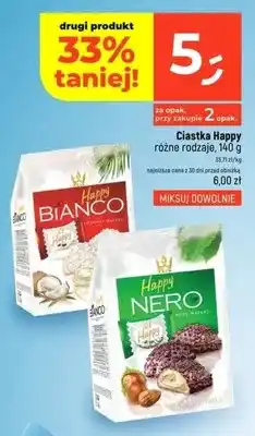 Dealz Ciastka Happy Bianco oferta