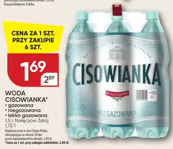 Chata Polska Woda mineralna Cisowianka gazowana oferta