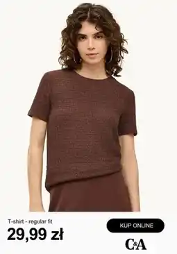 C&A T-shirt C&A regular fit oferta