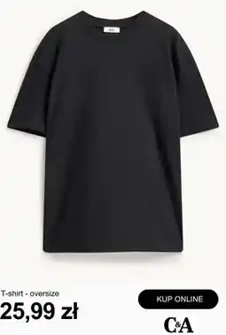 C&A T-shirt oversize C&A oferta