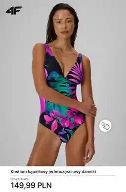 4F Kostium kąpielowy jednoczęściowy damski 4F oferta