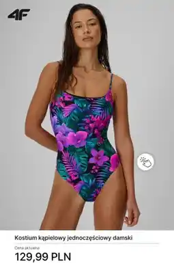 4F Kostium kąpielowy jednoczęściowy damski 4F oferta