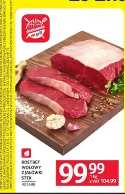 Selgros Rostbef wołowy z jałówki stek oferta