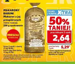Kaufland Makaron z jaj przepiórczych EkMak Babuni oferta