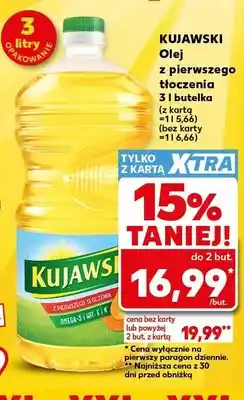 Kaufland Olej z pierwszego tłoczenia Kujawski oferta