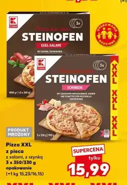 Kaufland Pizza XXL z pieca z szynką K-Classic 3-pak oferta