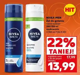 Kaufland Żel do golenia Nivea Men Sensitive oferta