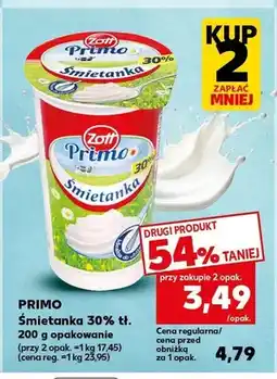 Kaufland Śmietanka 30% tł. Primo oferta