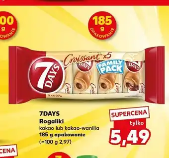 Kaufland Rogaliki 7Days kakao 5-pak oferta