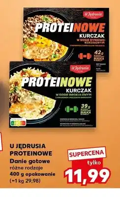 Kaufland Danie gotowe U Jędrusia Proteinowe kurczak w sosie dyniowo-kokosowym oferta