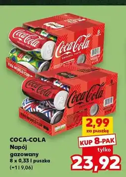 Kaufland Napój gazowany Coca-Cola 8-pak oferta