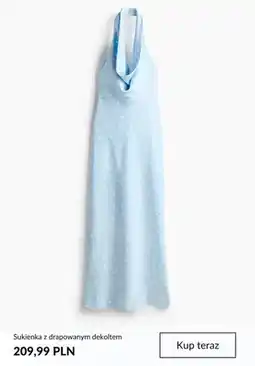 H&M Sukienka z drapowanym dekoltem oferta