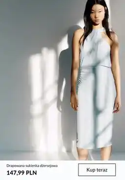 H&M Sukienka dżersejowa drapowana oferta