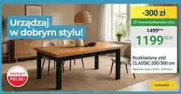 ERLI Rozkładany stół CLASSIC oferta