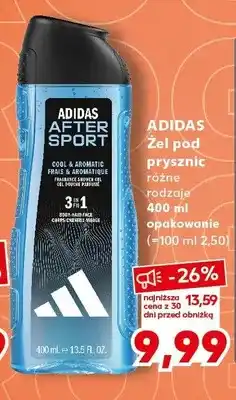 Kaufland Żel pod prysznic Adidas After Sport oferta