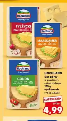 Kaufland Ser żółty w plastrach Hochland Tylżycki oferta