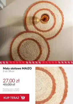 Homla Maty stołowe MAIZO 2-pak 38 cm oferta