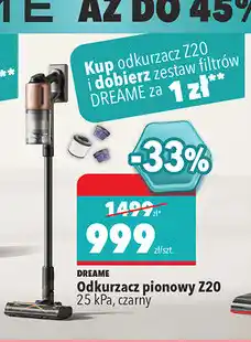 Biedronka DREAME Odkurzacz pionowy Z20 oferta