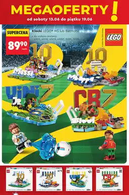 Biedronka Klocki LEGO MŚ lub Batmobil oferta