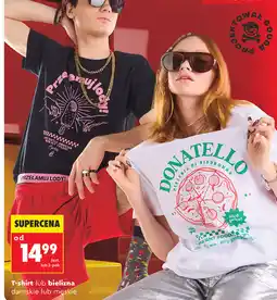 Biedronka T-shirt lub bielizna damskie lub męskie oferta