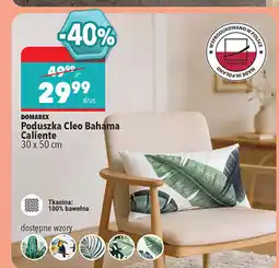 Biedronka DOMAREX Poduszka Cleo Bahama Caliente oferta