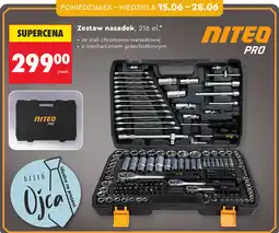 Biedronka Zestaw nasadek, 216 el. NITEO PRO oferta