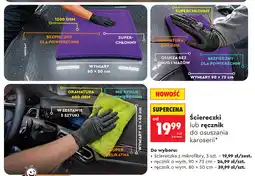 Biedronka Ściereczki z mikrofibry Car Stuff oferta