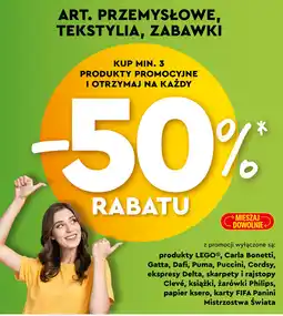 Biedronka Art. przemysłowe, tekstylia, zabawki oferta