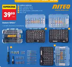 Biedronka Niteo Zestaw bitów oferta