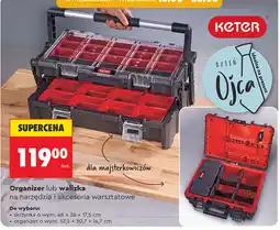 Biedronka Organizer lub walizka na narzędzia Keter oferta